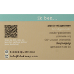Blokzeep Body bar kokos 100.00 Gram