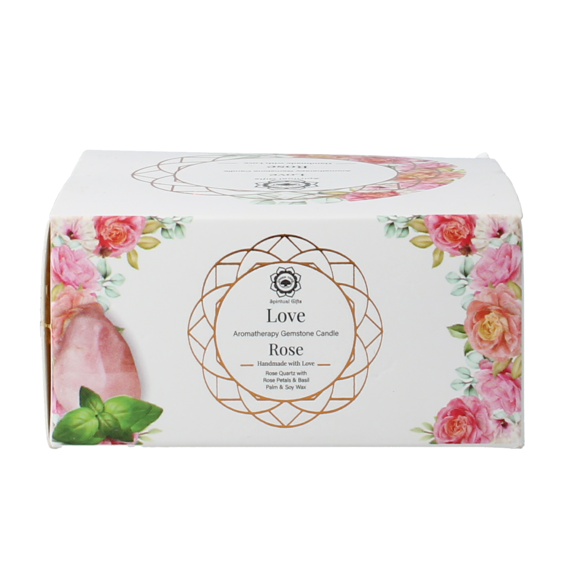 Bolsius Gemstone candle love rose 70.00 Gram