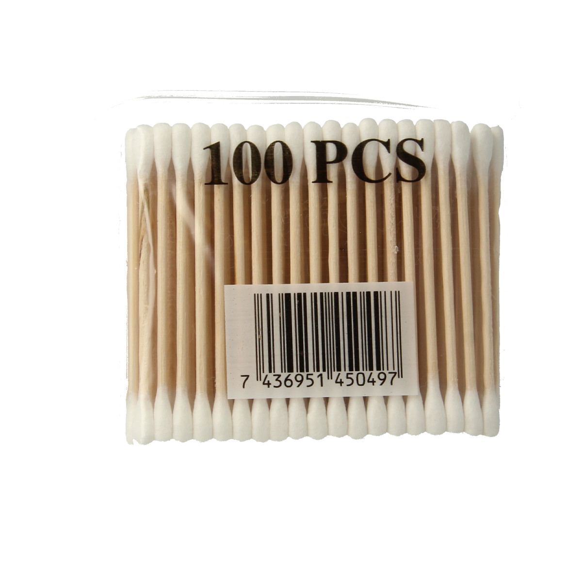 Diversen Wattenstaafjes hout 100.00 Stuks