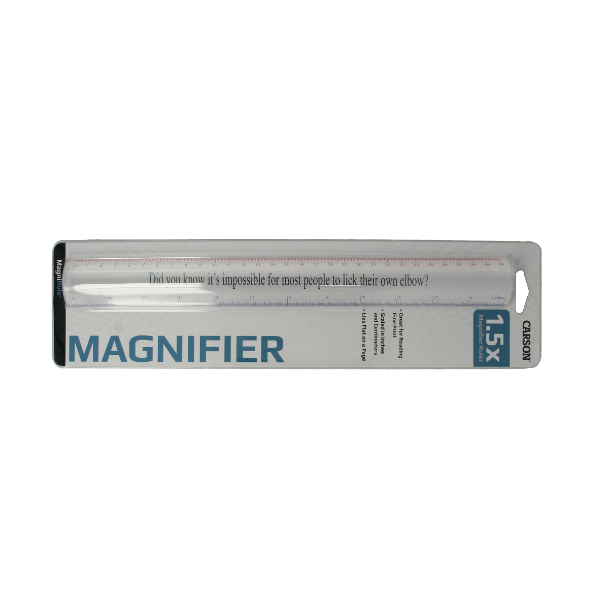 Able 2 Vergrootglas leeslineaal 31cm 1.00 Stuks