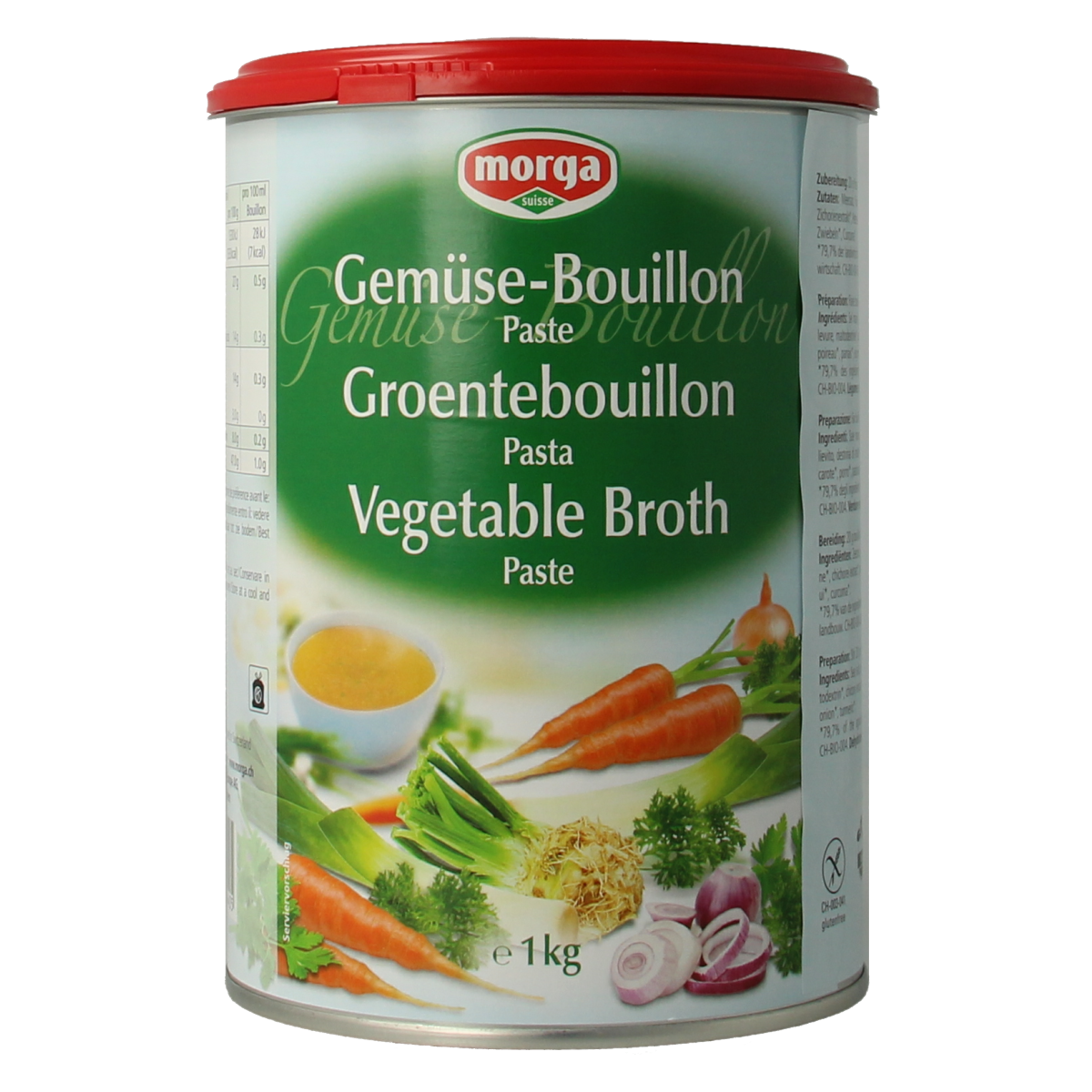 Morga Groentebouillon pasta 1.00 Kilogram