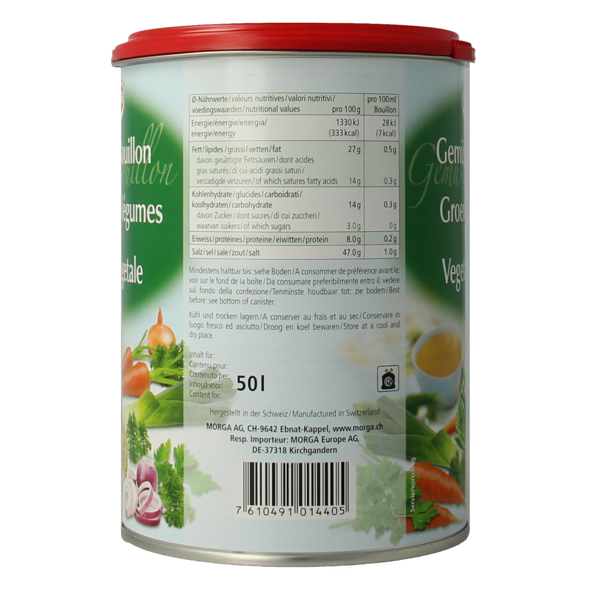 Morga Groentebouillon pasta 1.00 Kilogram