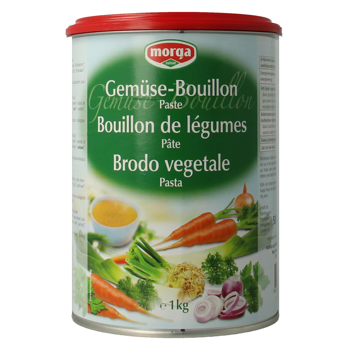 Morga Groentebouillon pasta 1.00 Kilogram