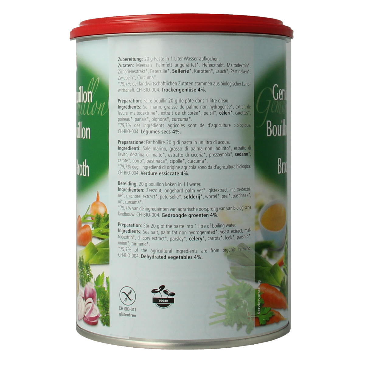 Morga Groentebouillon pasta 1.00 Kilogram