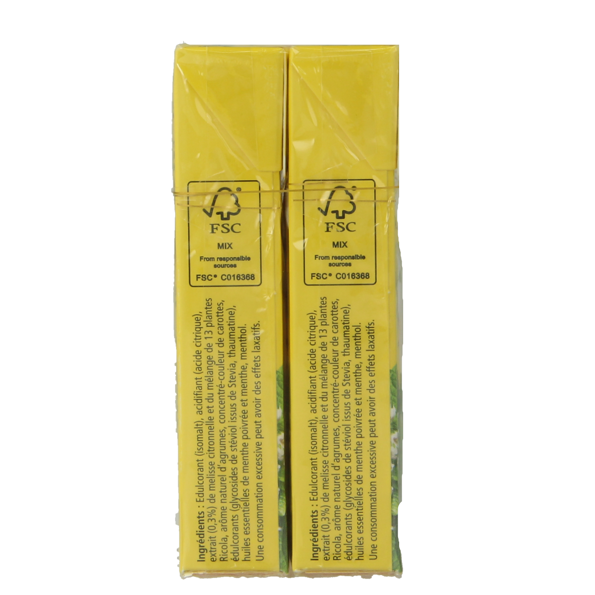 Ricola Citroen munt suikervrij duopak 100.00 Gram