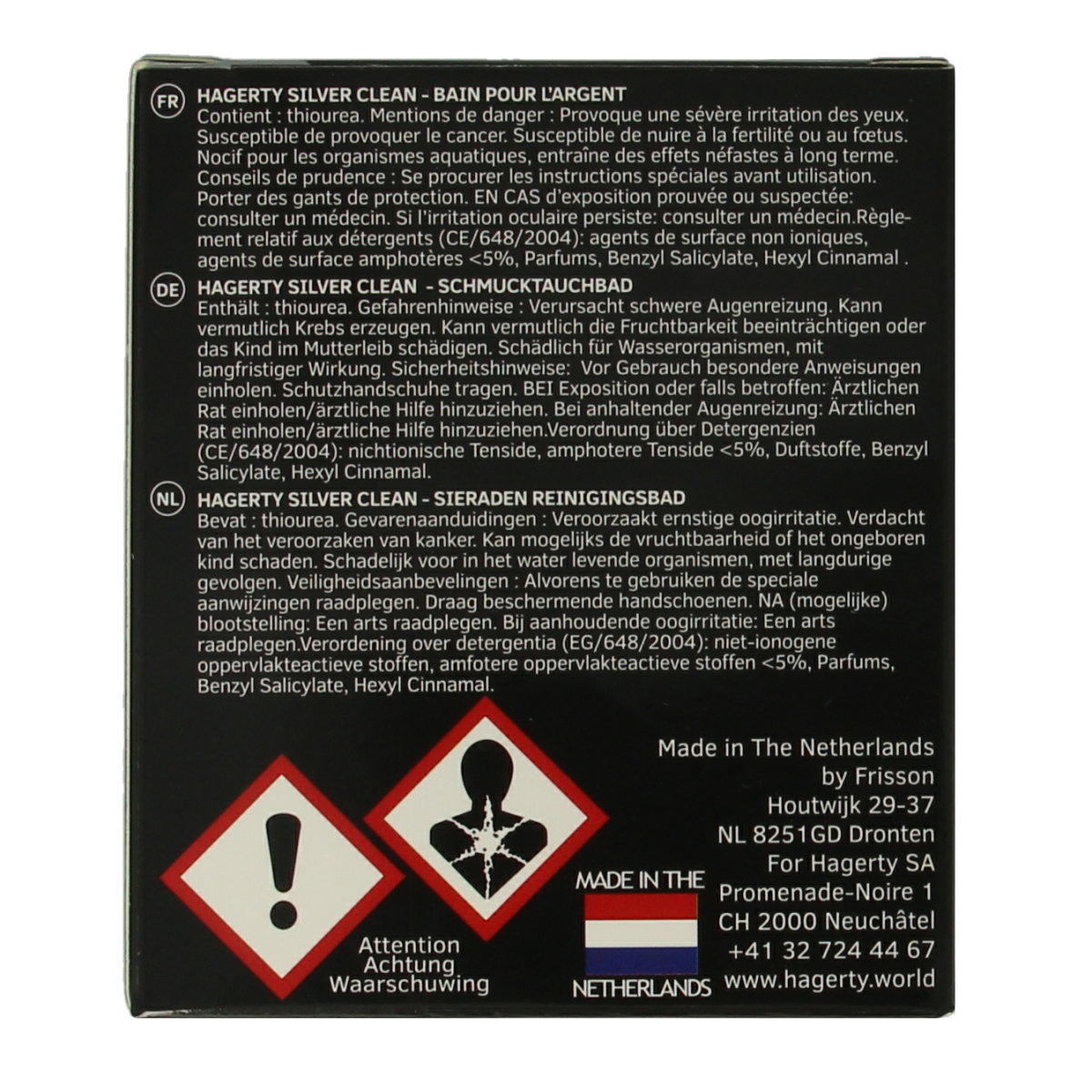Hagerty Silver clean pro 170.00 Milliliter