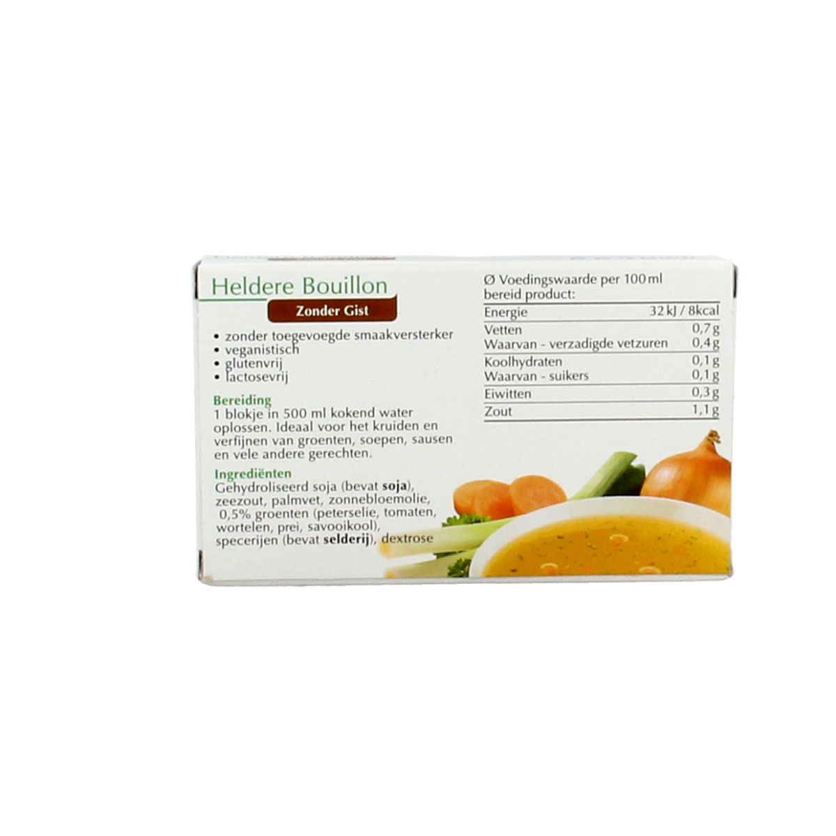 Cenovis Heldere bouillon gistvrij tabletten 88.00 Gram