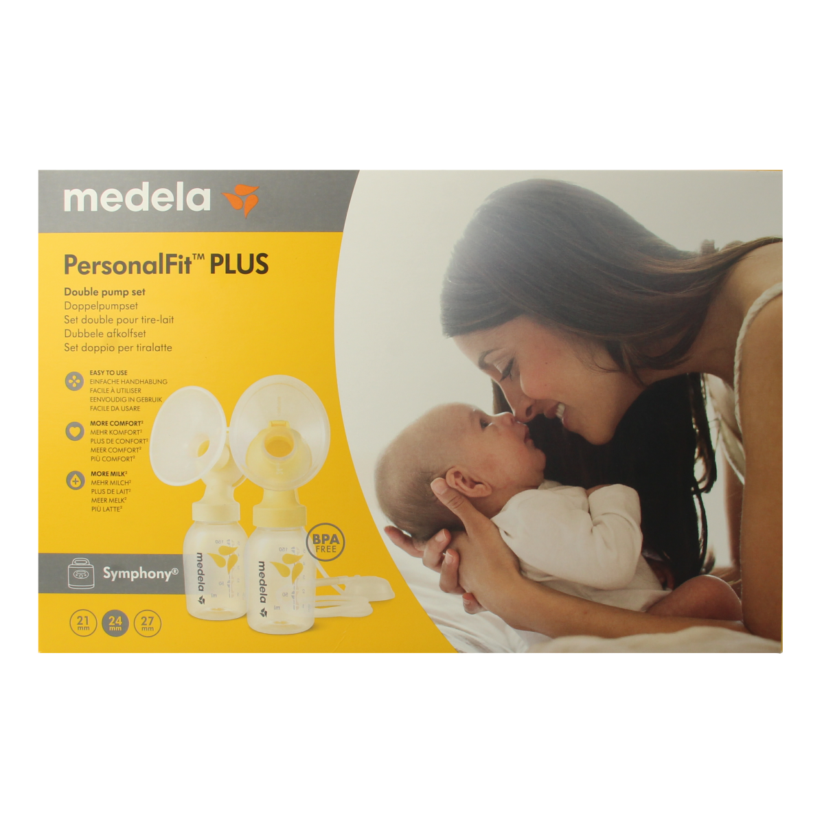 Medela Symphony afkolfset dubbel maat M 1.00 Set