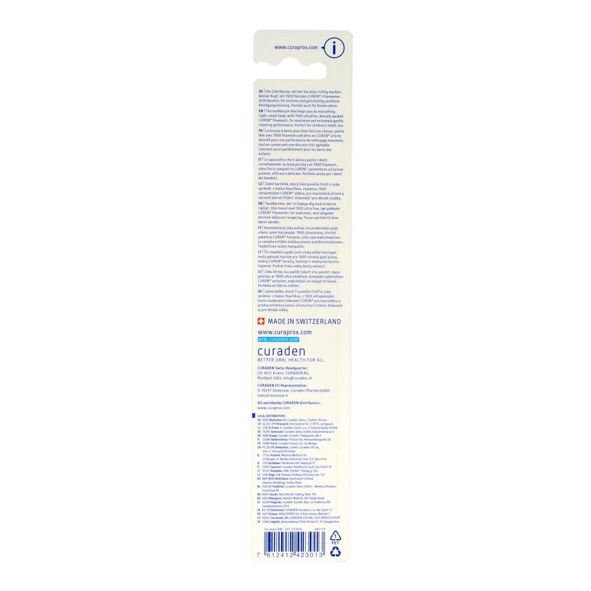 Curaprox Tandenborstel CS smart ultra soft 1.00 Stuks