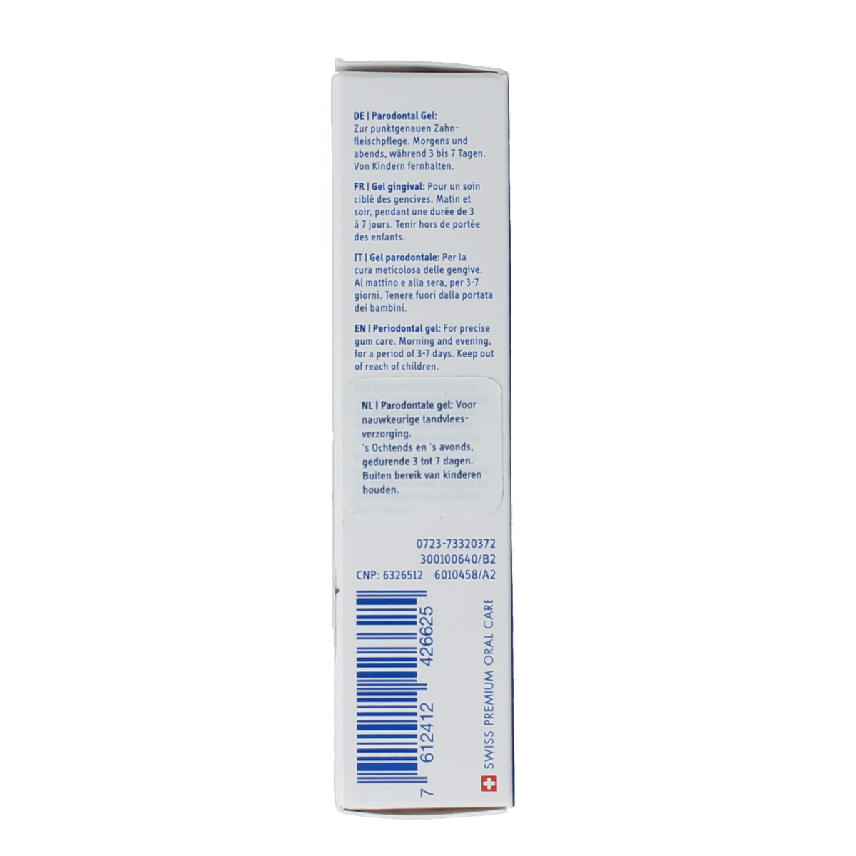 Curaprox Perio plus+ focus gel CHX 0.50 10.00 Milliliter
