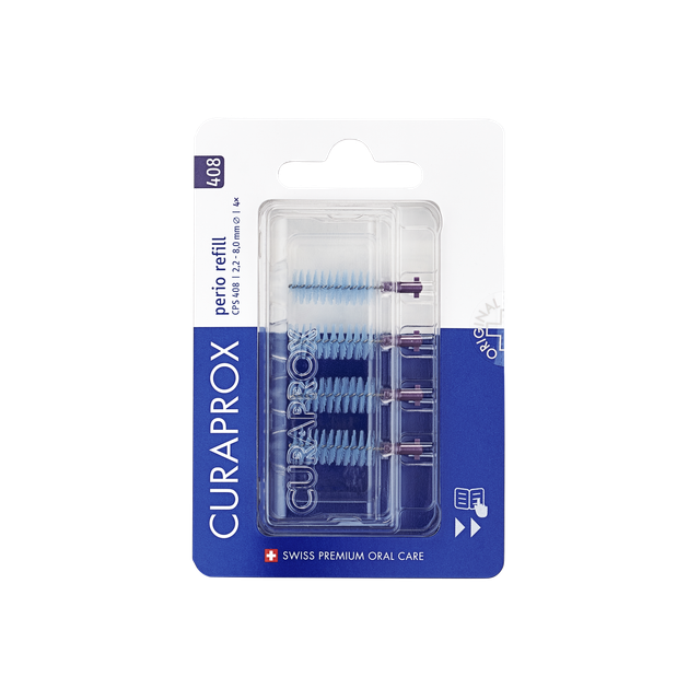 Curaprox CPS 408 perio rager navulling 1.00 Set