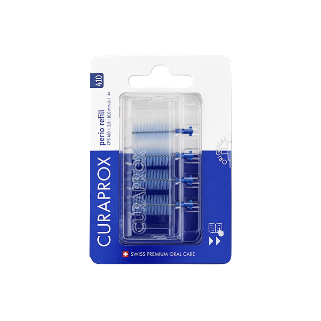 Curaprox CPS 410 perio rager navulling 1.00 Set