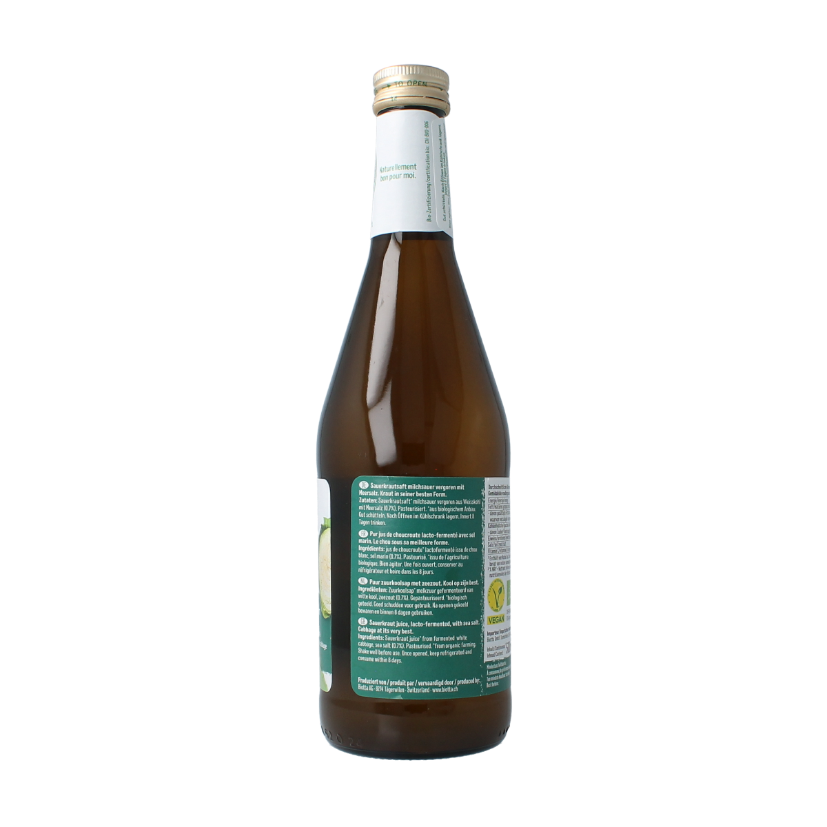 Biotta Zuurkoolsap bio 500.00 Milliliter