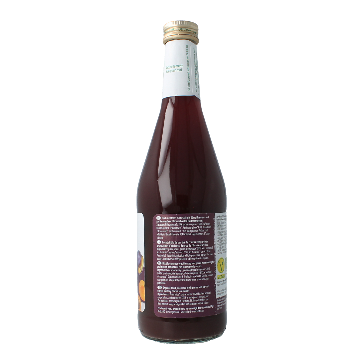 Biotta Pruimensap bio 500.00 Milliliter