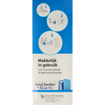 Diversen Aerochamber plus flower VU+ volwassen masker 1 Stuks