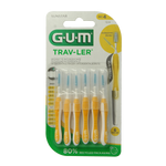 GUM Trav-ler rager 1.3 mm (geel) 6.00 Stuks