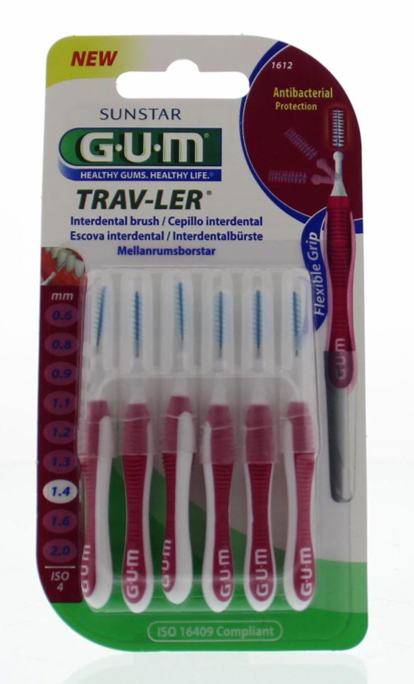 GUM Trav-ler ragers 1.4mm 6.00 Stuks