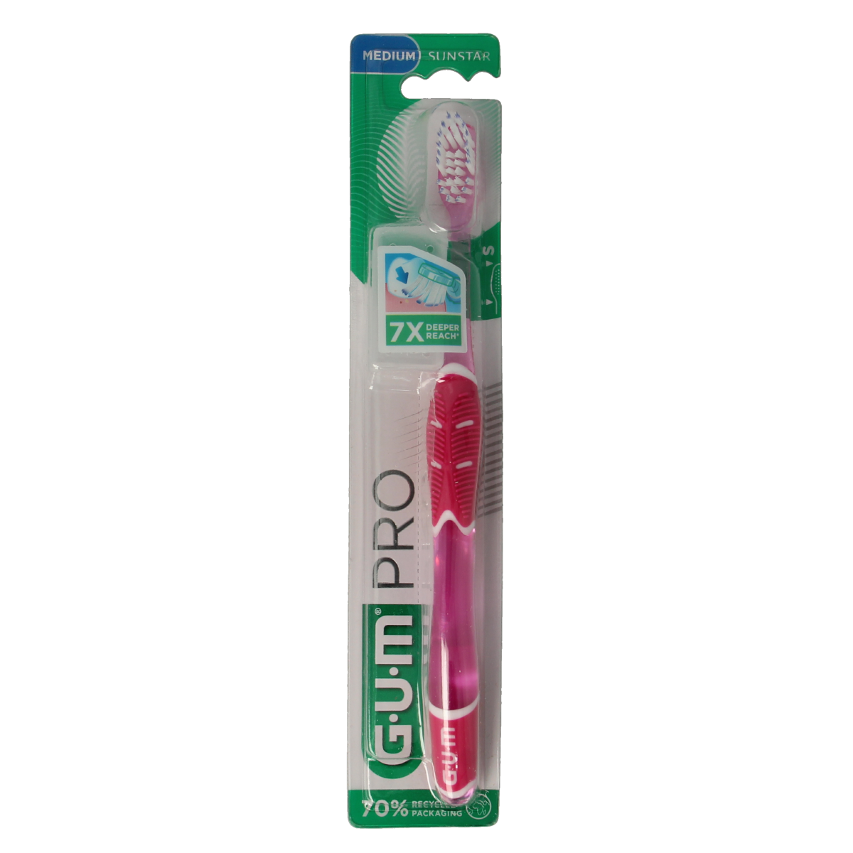 GUM Tandenborstel technique pro medium 1.00 Stuks