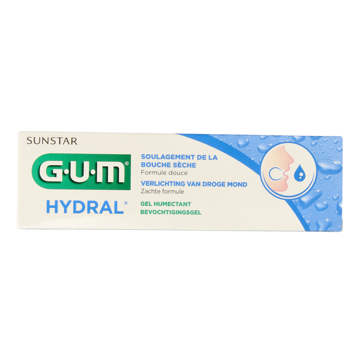 GUM Hydral bevochtigingsgel tube 50.00 Milliliter