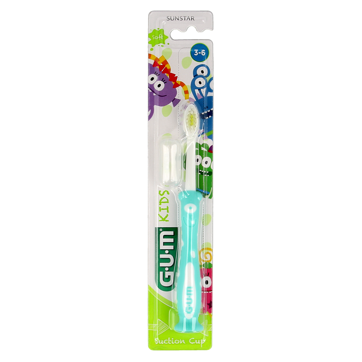 GUM Tandenborstel 2 - 6 jaar 1.00 Stuks