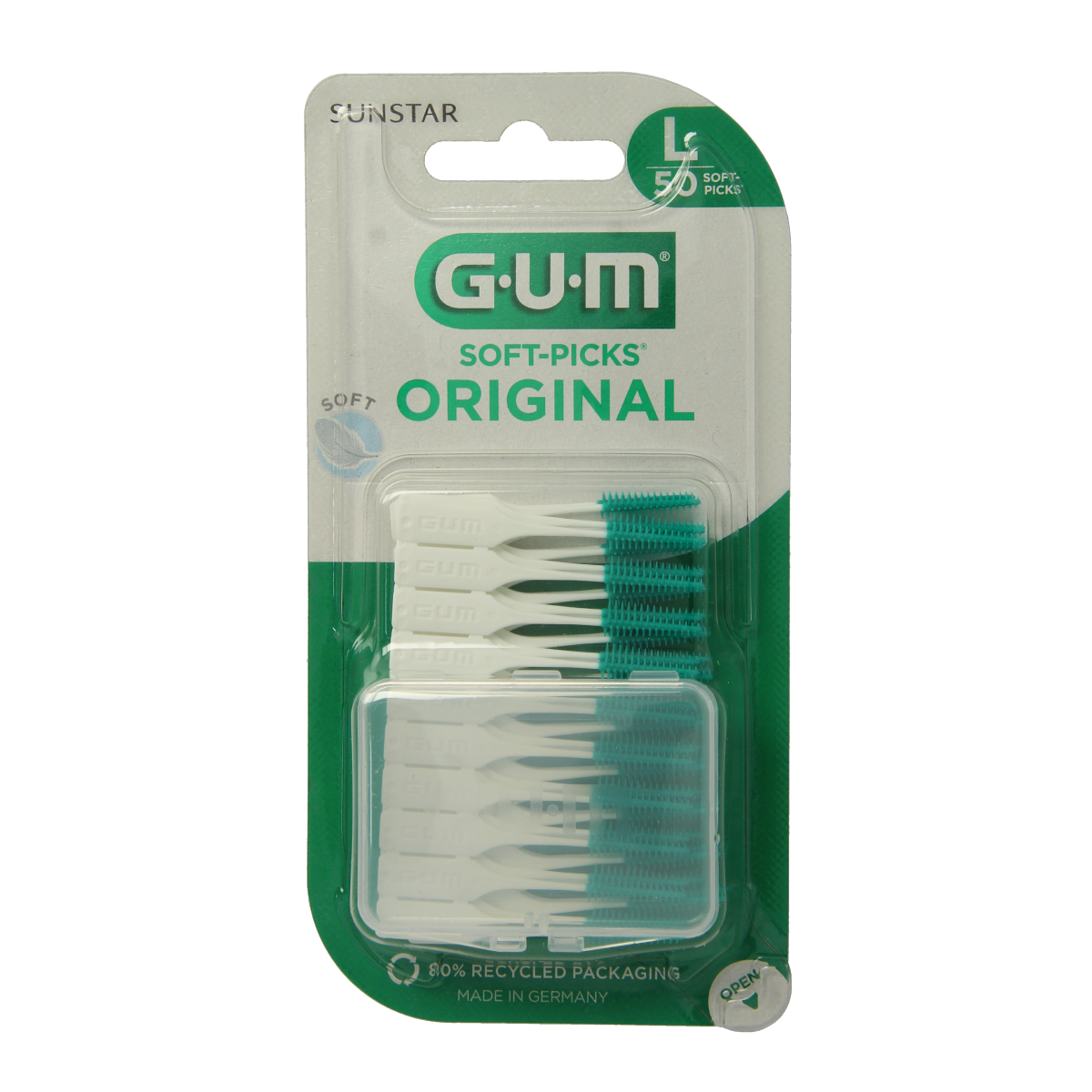 GUM Soft picks large original 50.00 Stuks