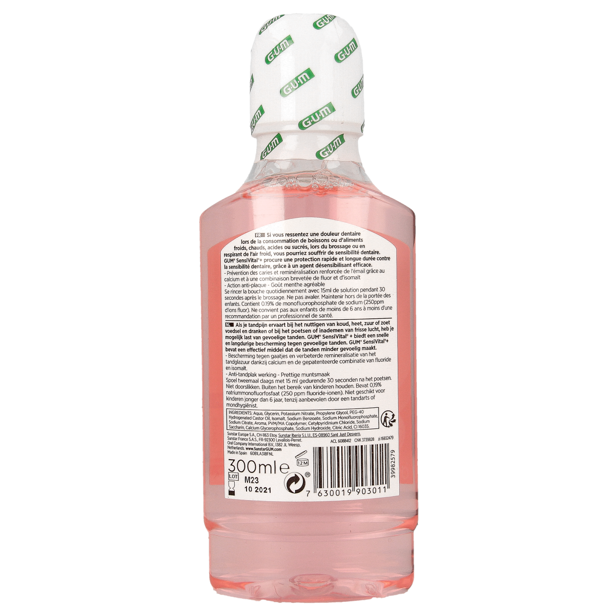 GUM Sensivital mondspoelmiddel 300.00 Milliliter