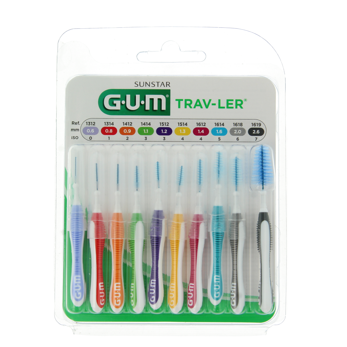 GUM Trav-ler ragers multipack 10.00 Stuks