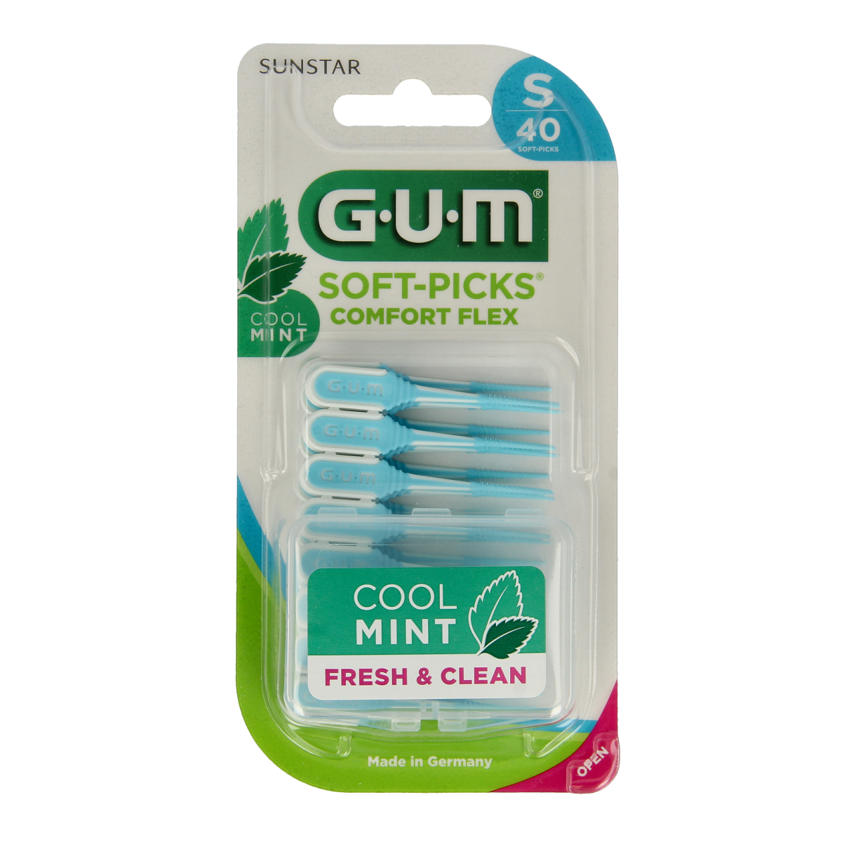 GUM Soft picks comfort flex mint small 40.00 Stuks