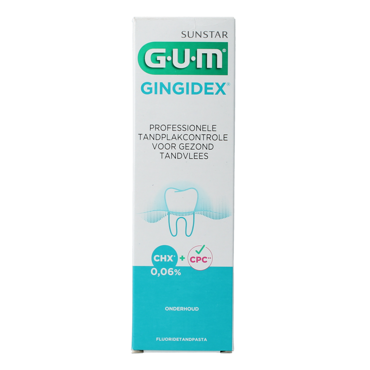GUM Gingidex tandpasta tube 75.00 Milliliter