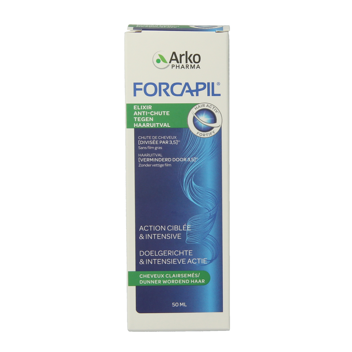 Forcapil Elixer tegen haaruitval 50.00 Milliliter