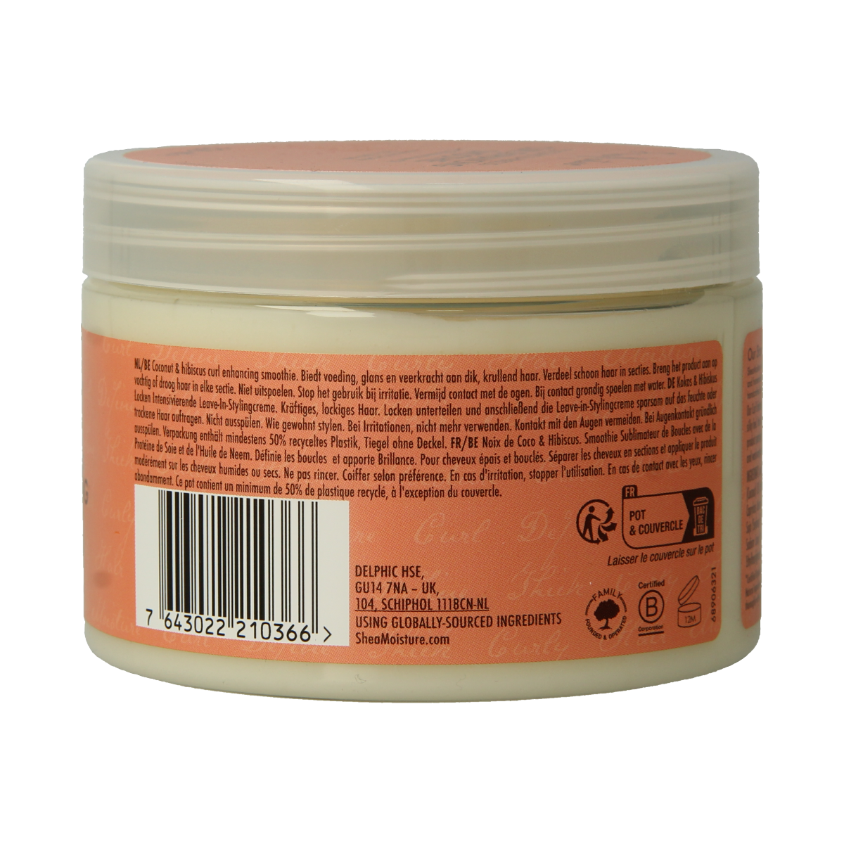 Shea Moisture Curl enhancing smoothie coconut & hibiscus 326.00 Milliliter