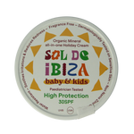 Sol De Ibiza Beschermende creme baby&kids SPF30 bio 100.00 Gram