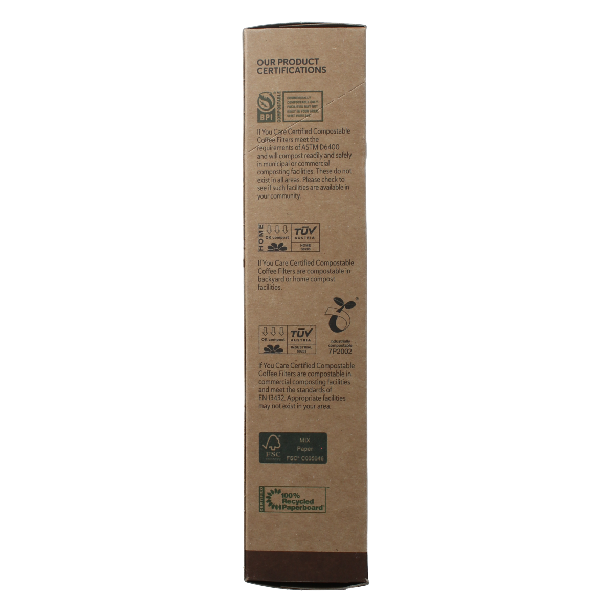 If You Care Koffiefilters no. 4 100.00 Stuks
