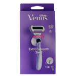 Gillette Venus deluxe smooth swirl razor 1.00 Stuks