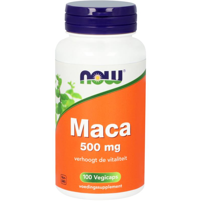 NOW Maca 500mg 100.00 Vegetarische capsules
