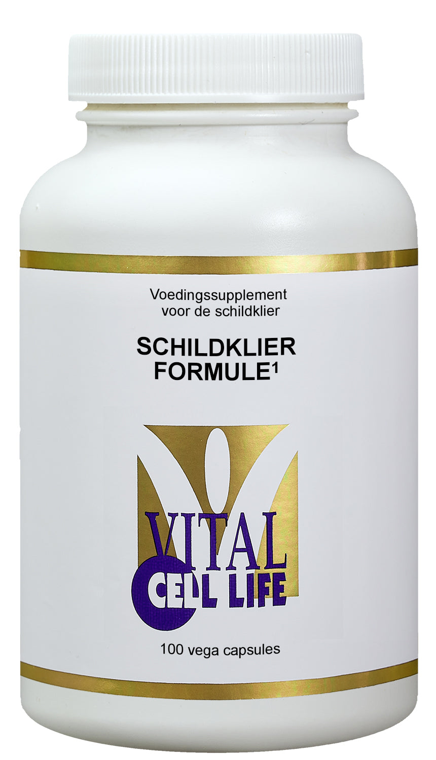 Vital Cell Life Schildklier formule 100.00 Vegetarische capsules