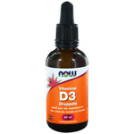 NOW Vitamine D3 druppels 400IE 60.00 Milliliter