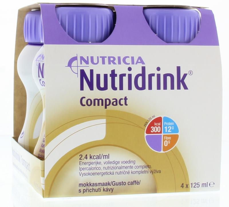 Nutridrink Compact mokka 125ml 4.00 Stuks