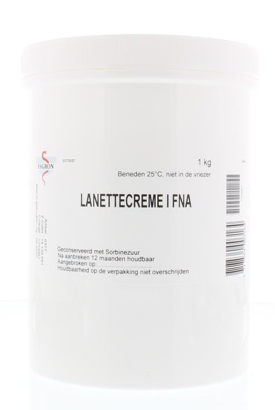Fagron Lanettecreme 1 FNA 1.00 Kilogram