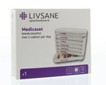 Blockland Medicaset medicijnbox wit 5V braille 1.00 Stuks