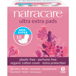 Natracare Maandverband ultra extra super 10.00 Stuks
