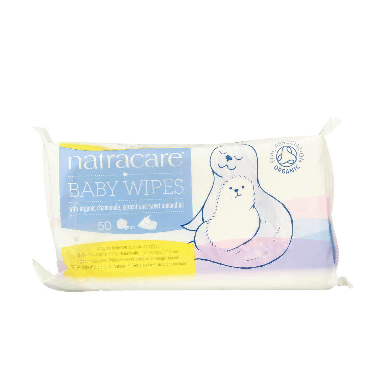 Natracare Babydoekjes 50.00 Stuks