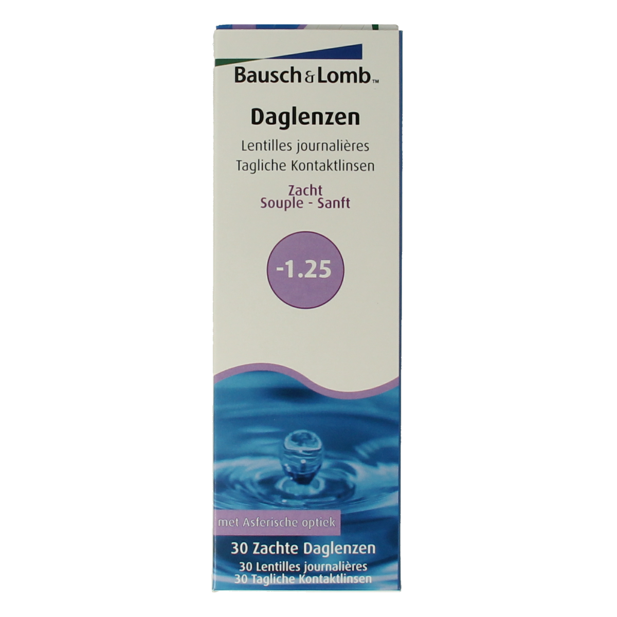 OTC Medical Daglenzen -1.25 30.00 Stuks