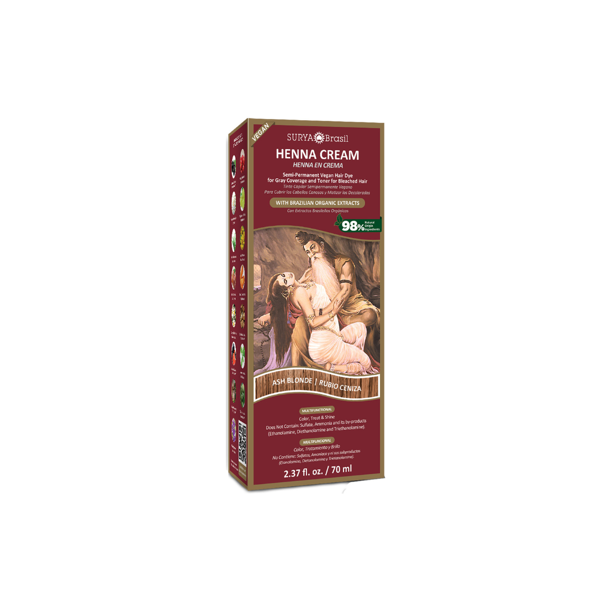 Surya Brasil Henna haarverf creme as blond 70.00 Milliliter