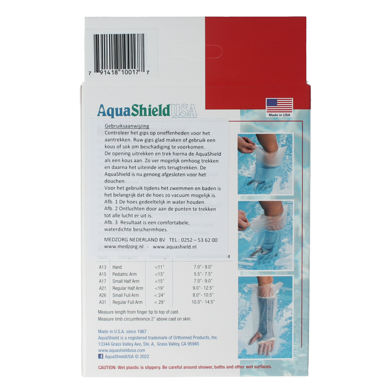 Aquashield Onderarm klein 1 Stuks