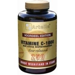 Artelle Vitamine C 1000mg/200mg bioflavonoiden 250.00 Tabletten