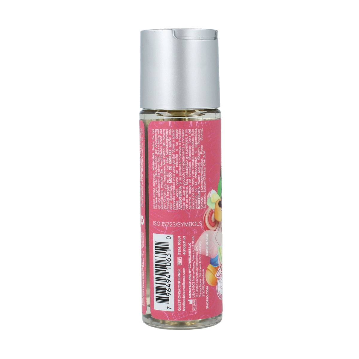 System Jo H2O glijmiddel candy shop suikerspin 60.00 Milliliter