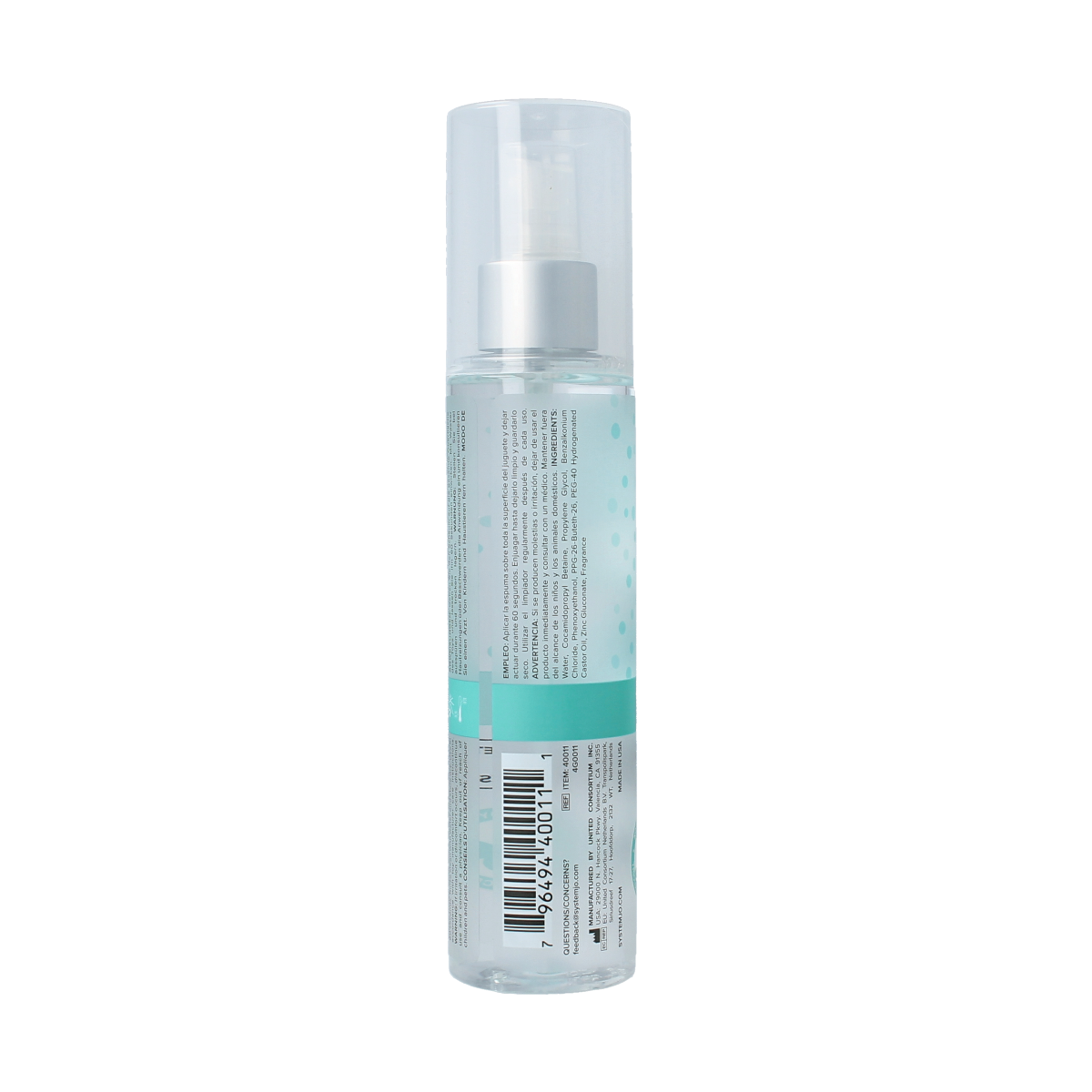 System Jo Misting toy cleaner fresh scent free hygiene 120.00 Milliliter