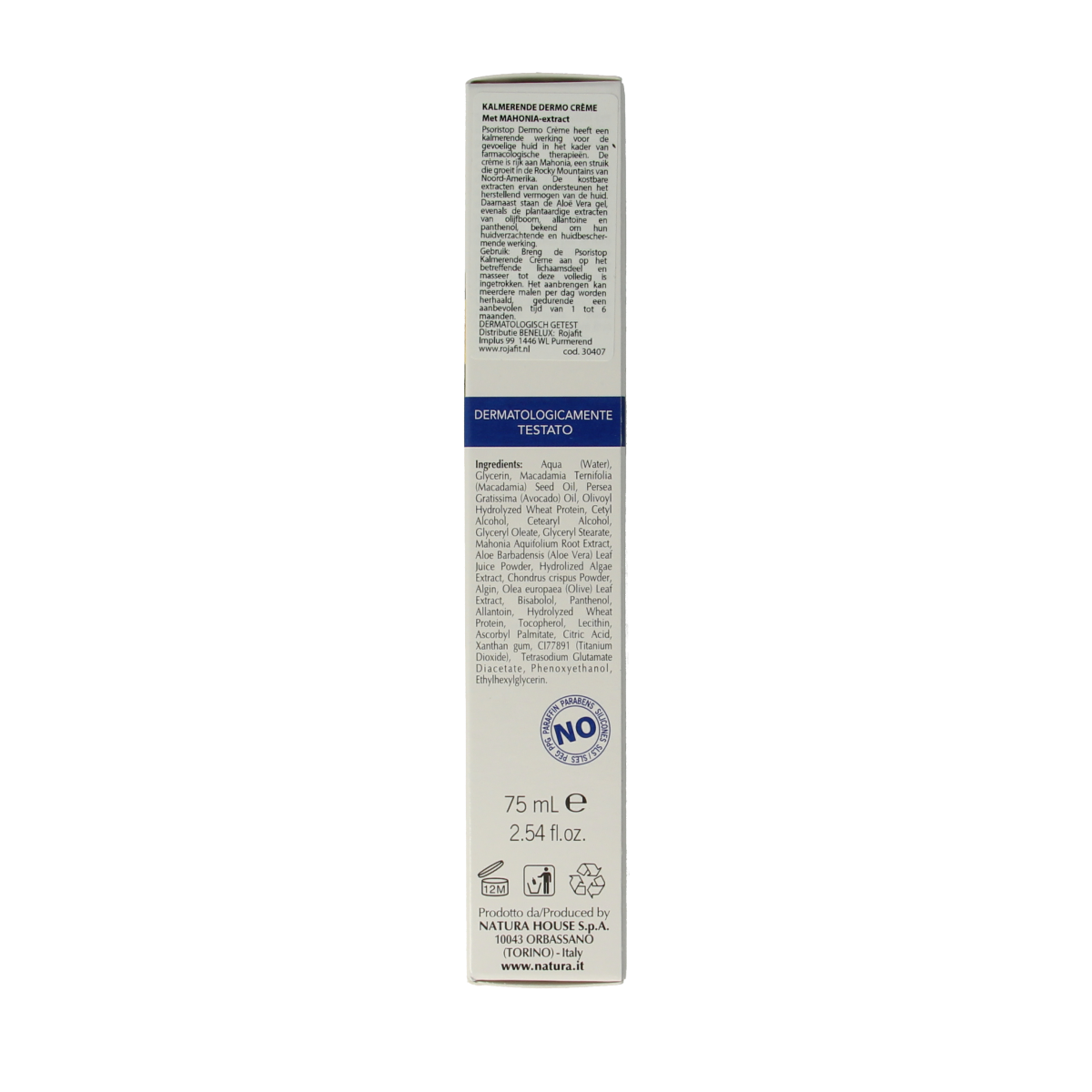 Natura House Psoristop creme 75.00 Milliliter