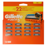 Gillette Fusion manual blades 16.00 Stuks